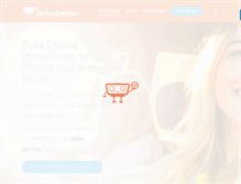 Tablet Screenshot of drivebetter.com